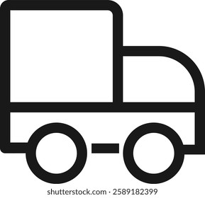  delivery van icon. bus icon, car icon vector isolate 