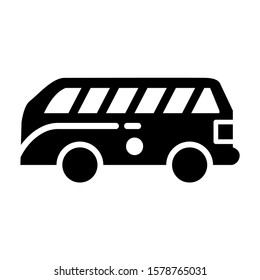 delivery van icon isolated sign symbol vector illustration - high quality black style vector icons
