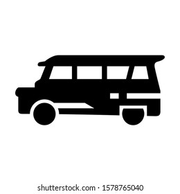 delivery van icon isolated sign symbol vector illustration - high quality black style vector icons
