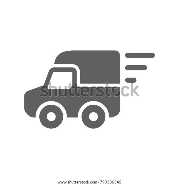 Delivery van icon\
vector