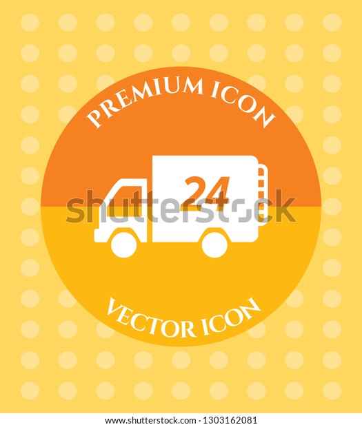 Delivery Van Icon for Web, Applications,\
Software & Graphic\
Designs.