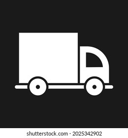 Delivery, van, shipping icon vector image. Can also be used for Delivery and logistics. Suitable for use on web apps, mobile apps and print media.
