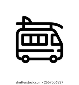 Delivery van transport design vector perfect for logistics and shipping graphics