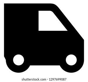 Delivery Van Vector Icon