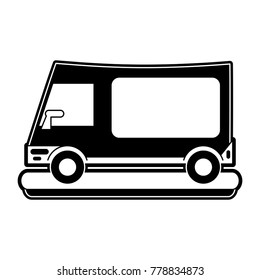 Delivery van vehicle
