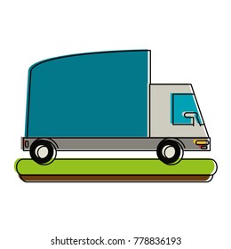 Delivery van vehicle