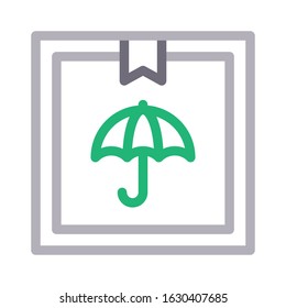 delivery vector color line icon 