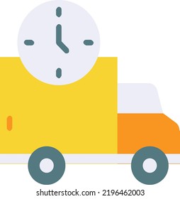 delivery vector concept on white background. isolated illustration icon