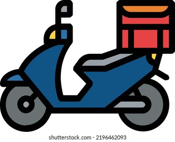 delivery vector concept on white background. isolated illustration icon