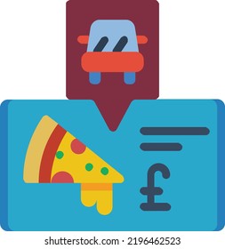 delivery vector concept on white background. isolated illustration icon