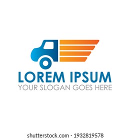 delivery vector , courier logo vector