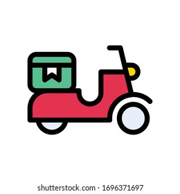 Vektorillustration-Flachfarbsymbol 