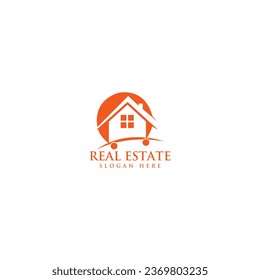 delivery vector , home moving logo