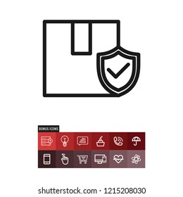 Delivery vector icon