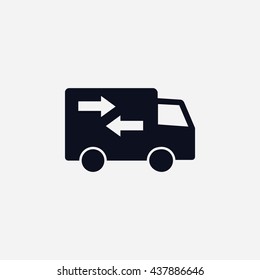 delivery vector icon