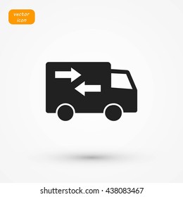 delivery vector icon
