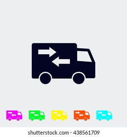 delivery vector icon