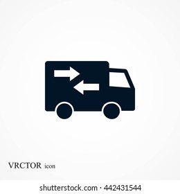 delivery vector icon