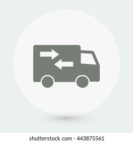 delivery vector icon