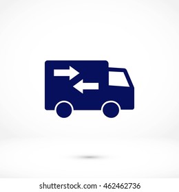 delivery vector icon