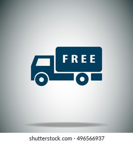 Delivery vector icon