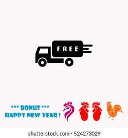 Delivery vector icon