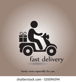 delivery vector  icon