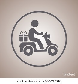 delivery vector  icon