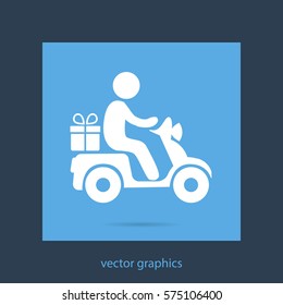 delivery vector  icon