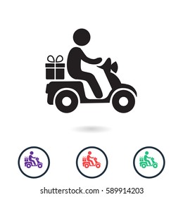 delivery vector  icon