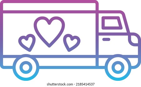 Delivery vector icon. Can be used for printing, mobile and web applications.