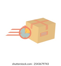 Ilustração do vetor de entrega - 04