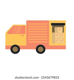 Ilustração do vetor de entrega - 06