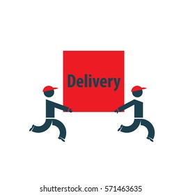 delivery vector logo