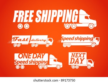 Delivery vector stickers