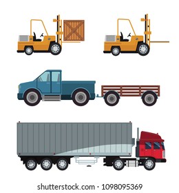 Delivery vehicles collection