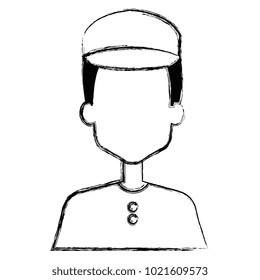 delivery worker avatar character