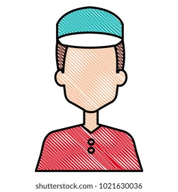 delivery worker avatar character