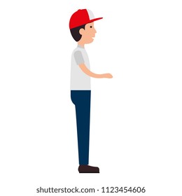 delivery worker avatar character