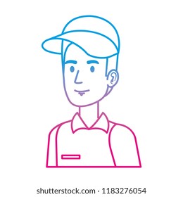 delivery worker avatar character