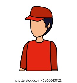 delivery worker avatar character