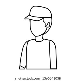 delivery worker avatar character