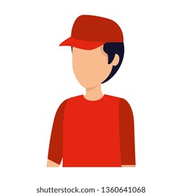 delivery worker avatar character