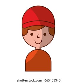 delivery worker avatar character