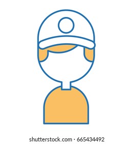delivery worker avatar character