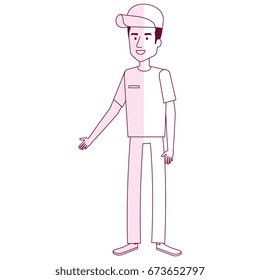 delivery worker avatar character