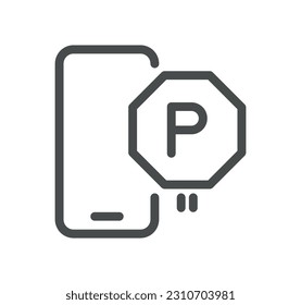 Delivery and world travel related icon outline and linear vector.