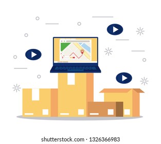 Delivery worldwide online