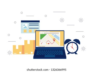 Delivery worldwide online