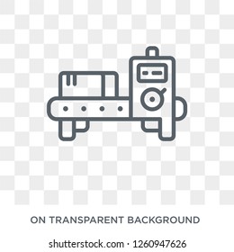 Delivery X ray icon. Delivery X ray design concept from Delivery and logistic collection. Simple element vector illustration on transparent background. - Powered by Shutterstock - Get 15% off with code: PIKWIZARD15